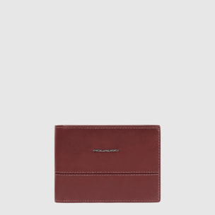 Piquadro Portafogli con porta documenti, portamonete e porta carte di credito con protezione RFID