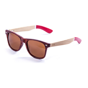 GAFAS DE SOL OCEAN BEACH WOOD de color Marron