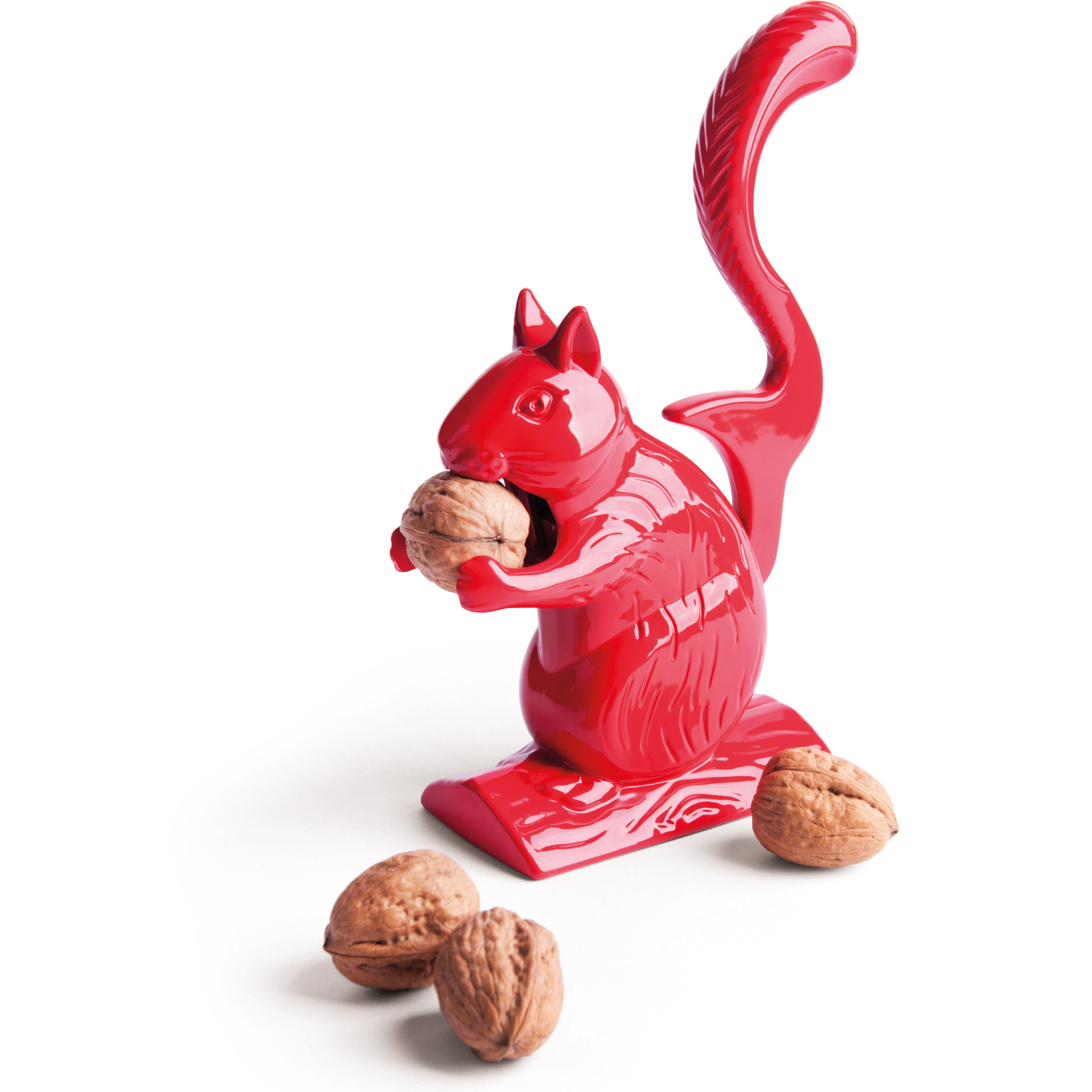 Casse-noix Excelsa – Squirrel, Aluminium Rouge