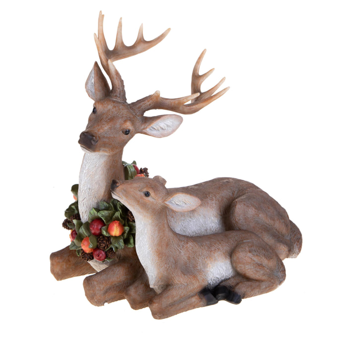 Renna - Pezzi 1 - 41xH40x24cm - Bianchi Dino SpA