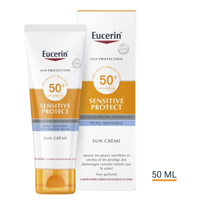 Sensitive Protect SPF50+ - Crème Très Haute Protection Visage 50 ml