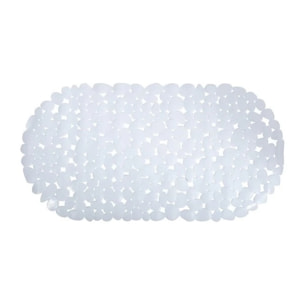 Tapis Fond de baignoire PVC GALETS Blanc MSV
