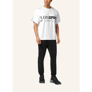 PLEIN SPORT Camiseta Cuello Redondo Ss LOGO
