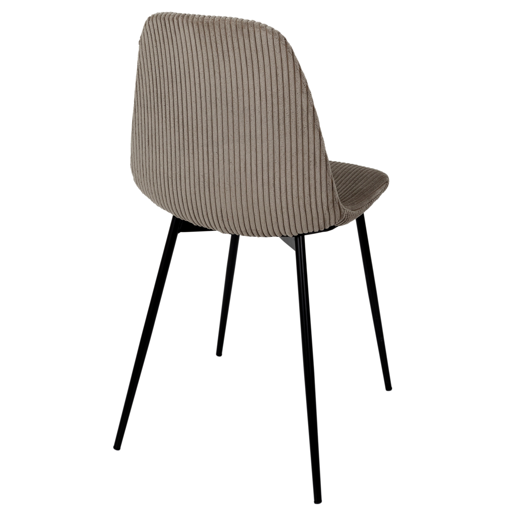 Chaise Cotele Scott Taupe - Lot de 4