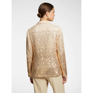 Elena Mirò - Blazer full paillettes - Oro