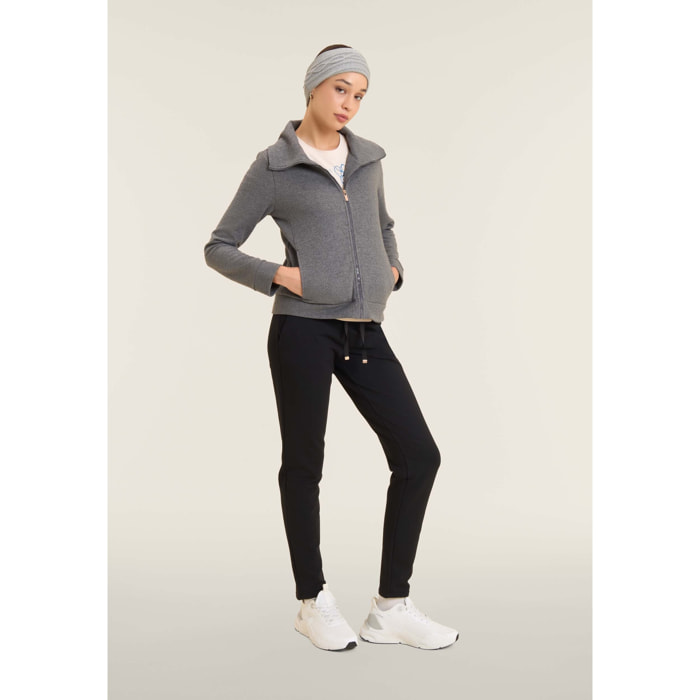 Fascia per capelli invernale con lavorazione a treccia