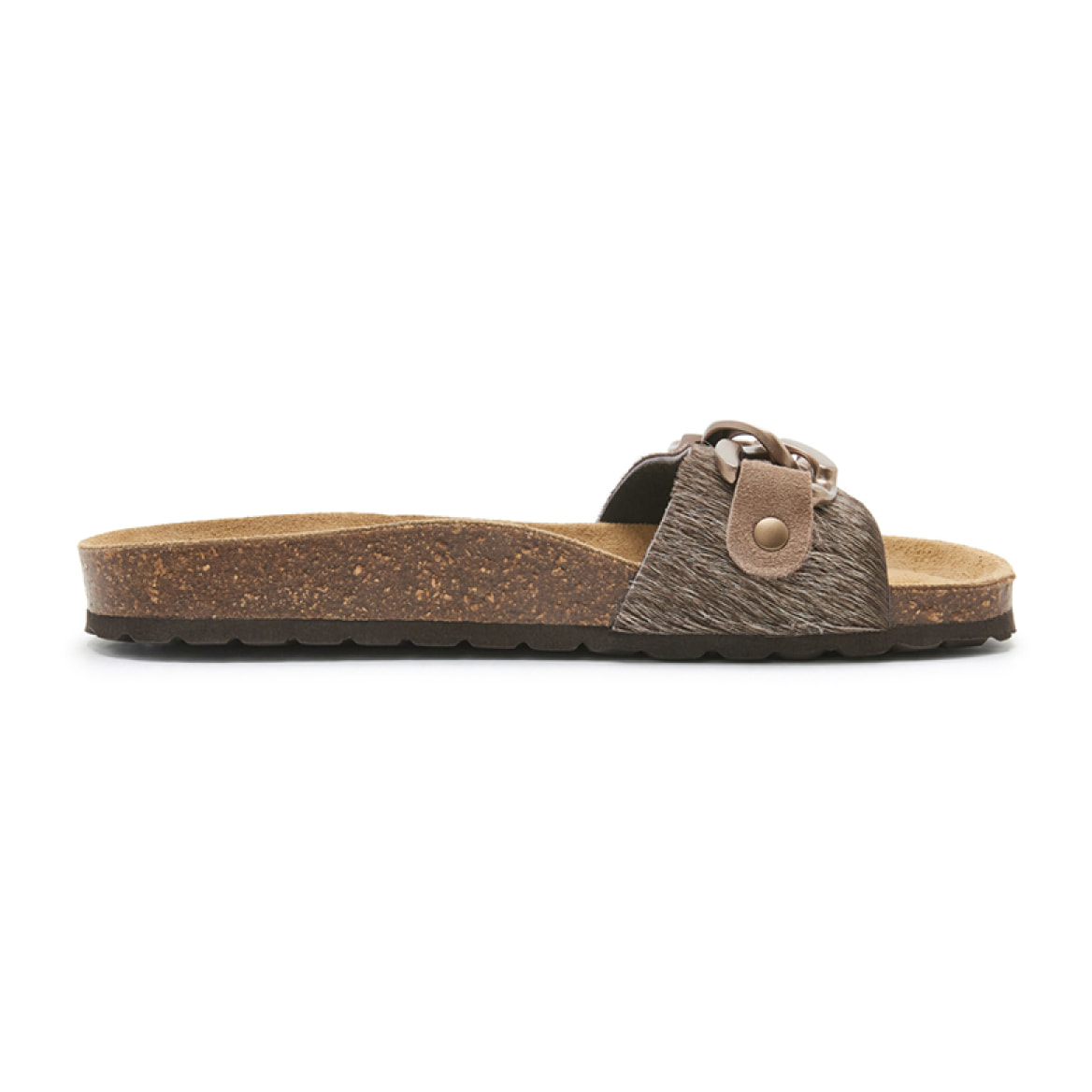 Sandalia BABUNKERS MARRON