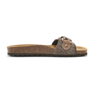 Sandalia BABUNKERS MARRON