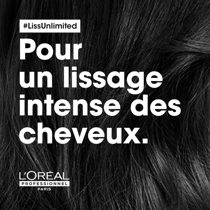 Shampoing Lisseur Intense Liss Unlimited 300ml - Série Expert