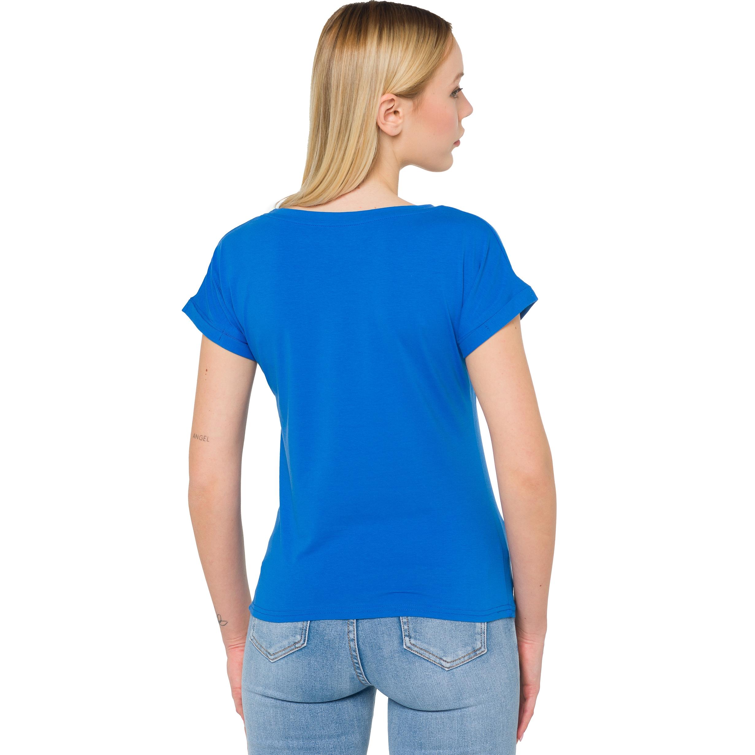 Camiseta Hot Buttered Colette azul Talla única S/M