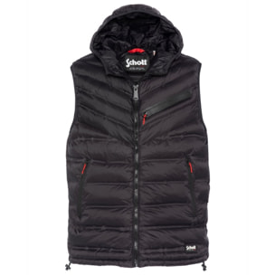 HARTVLIGHT WEIGHT TECHNICAL PADDED VEST FILLED WITH FAKE DOWN100% NYLONBLACK