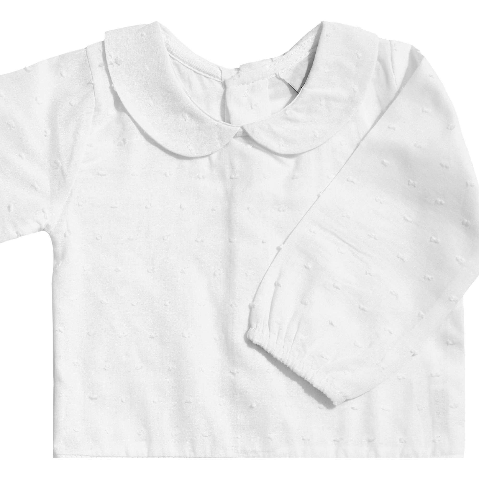 Body bebé manga larga plumetti cuello