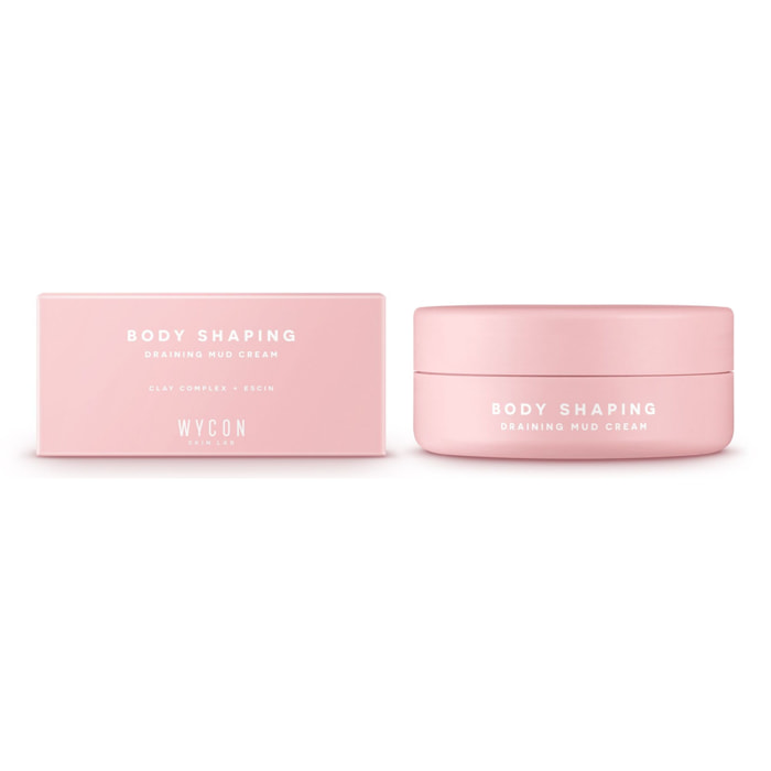 BODY SHAPING - DRAINING MUD CREAM Fango crema corpo drenante e rimodellante