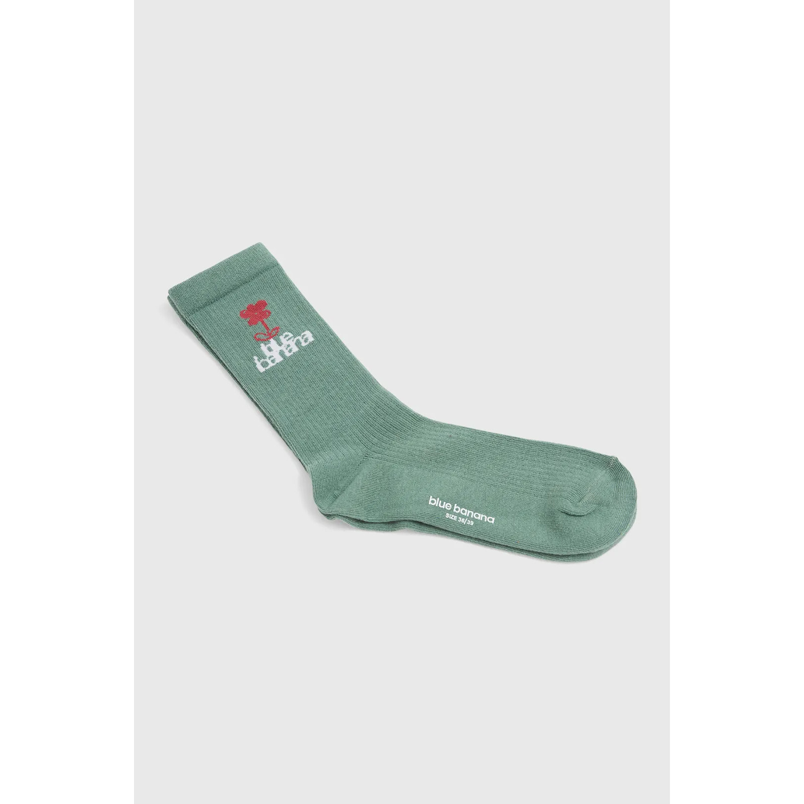 CALCETINES FLOWER EMERALD