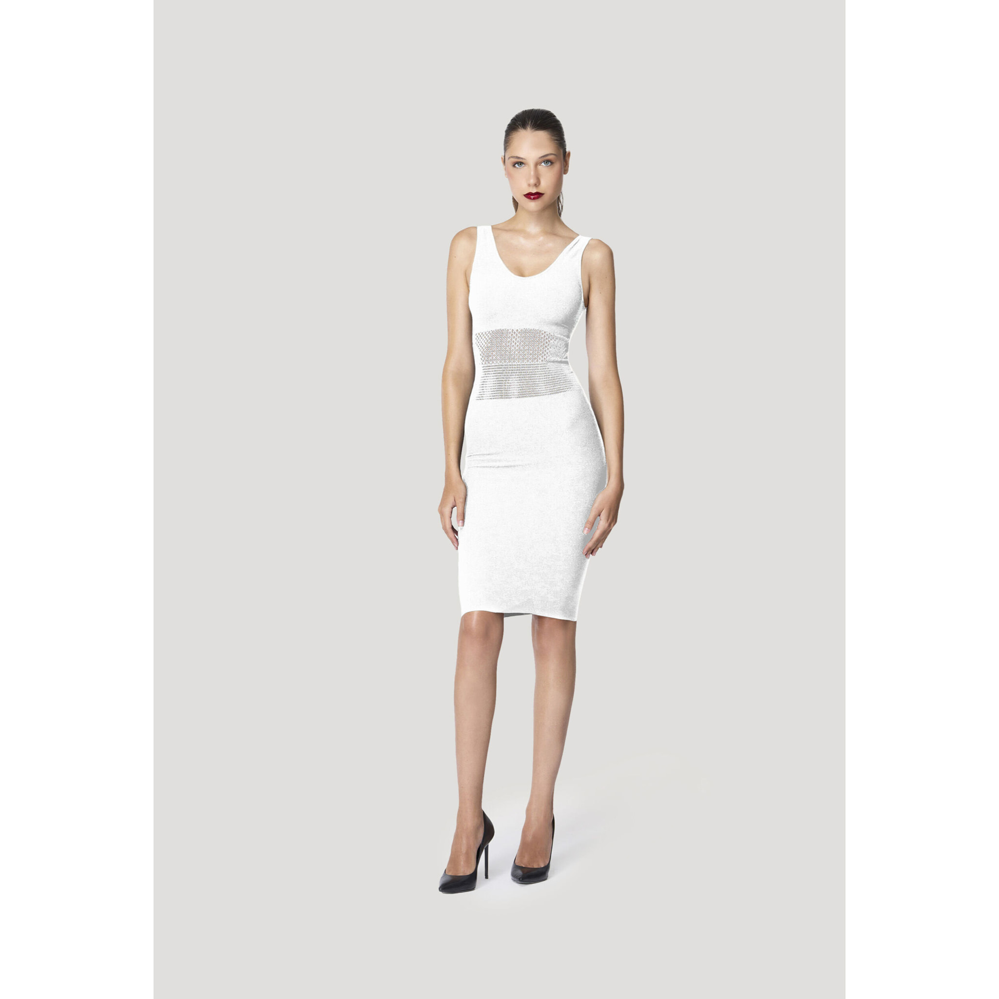 Vestito Mosaic Net Dress