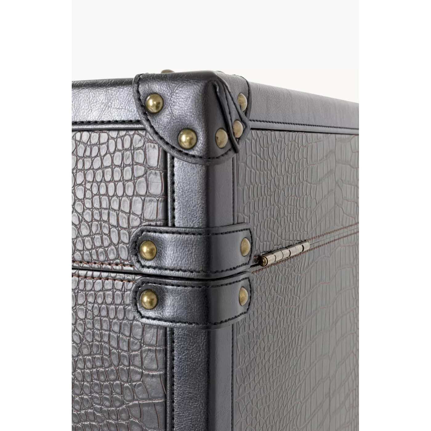 Malle-armoire Globetrotter croco Kare Design