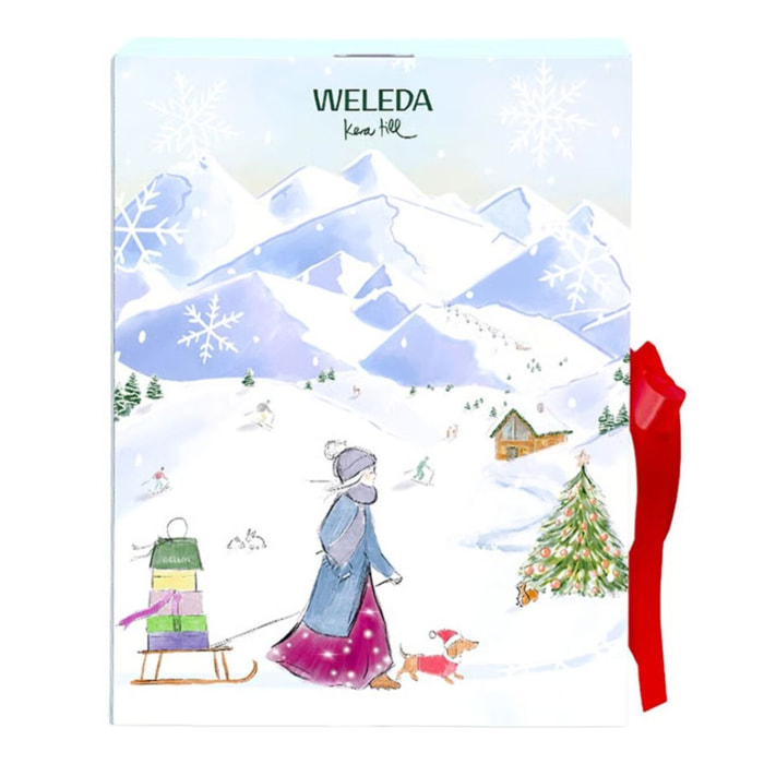 WELEDA - Calendrier de l'Avent - 24 surprises soin et nature - Edition Limitée - Valeur du calendrier : 160 €