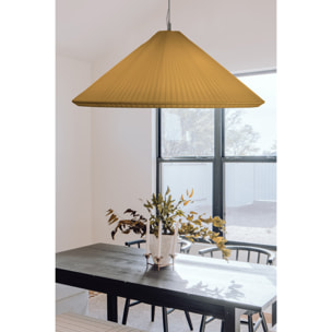 SAIGON IN 1300 Lampe suspension jaune doré