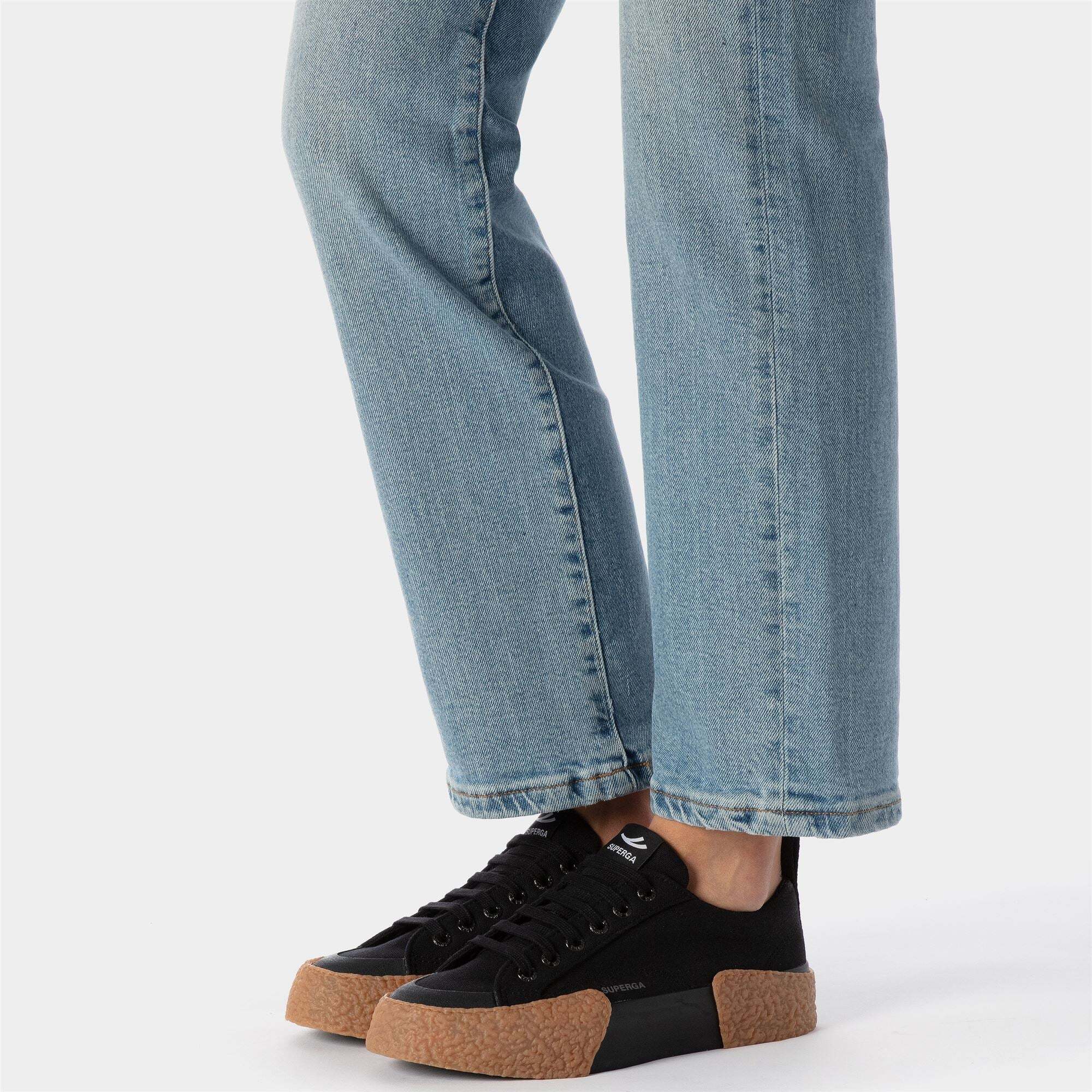 Sneakers Superga Uomo Donna Nero 2660 Stripe Big Bumpers