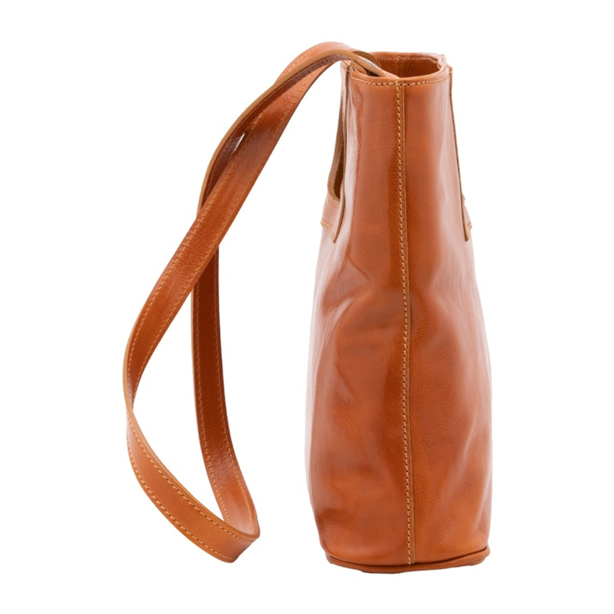 Borsa a tracolla da donna - Modello False - Vera pelle - 28.0 x 33.0 x 10.0 cm