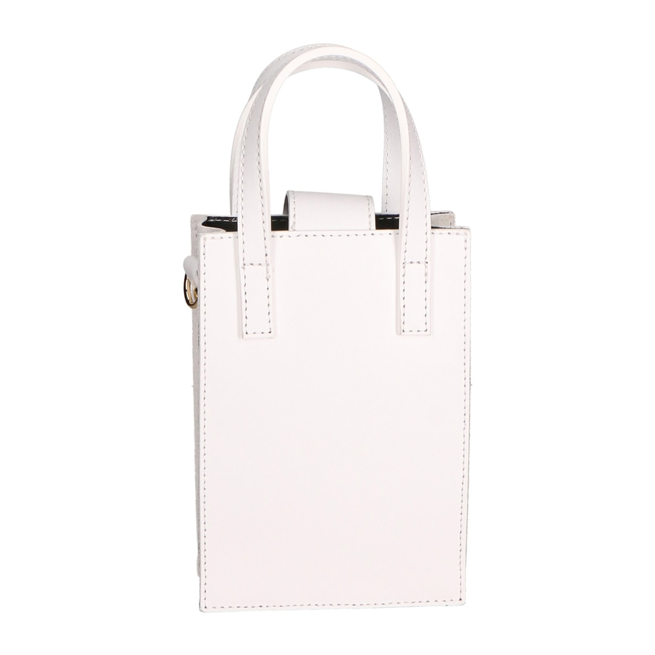 Borsa a mano da donna - Modello Giusi - Vera pelle - 19.0 x 13.0 x 5.0 cm