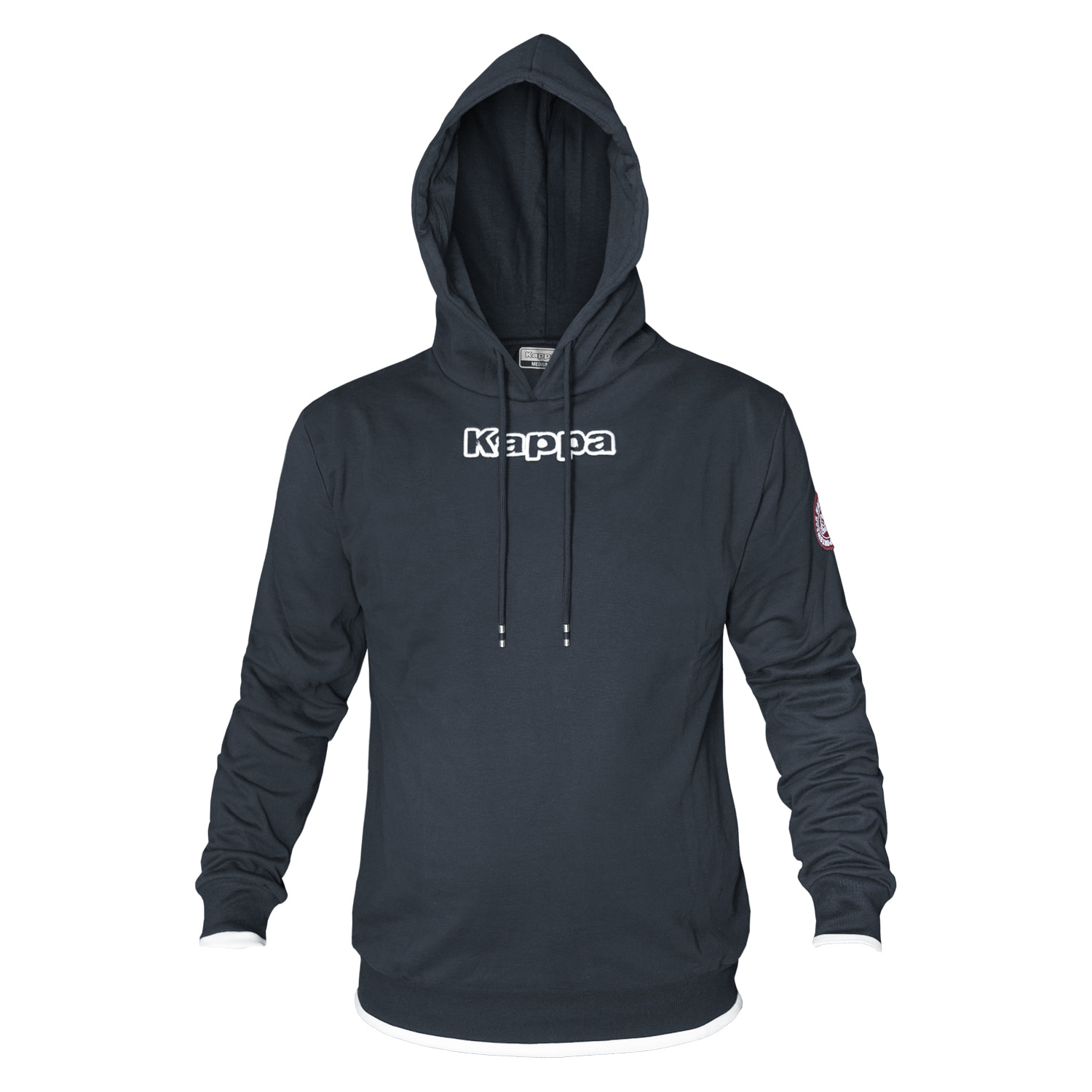 Felpa Uomo KAPPA Cotone Felpato Cappuccio