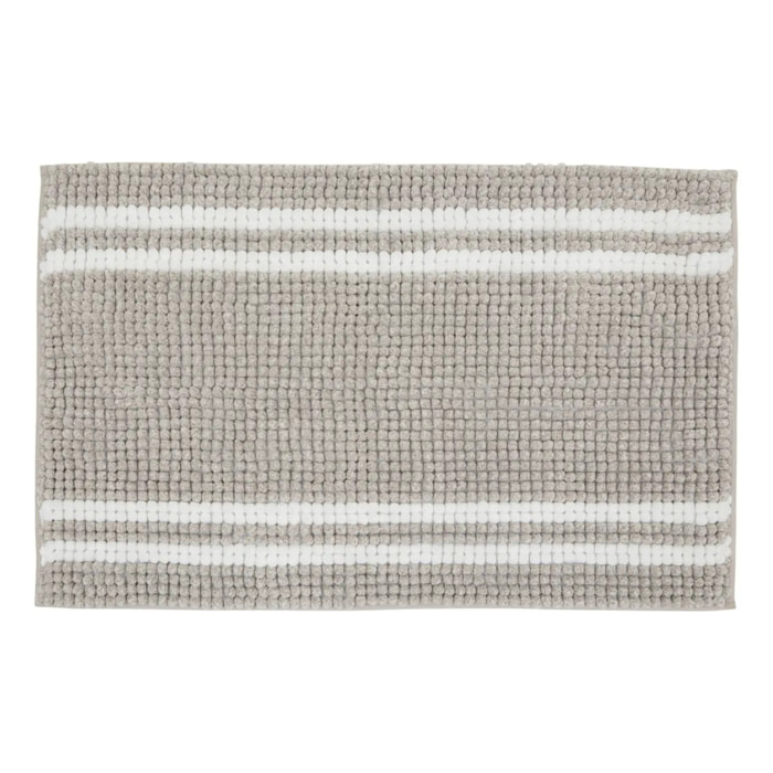 Tapis de bain 80x50cm marron