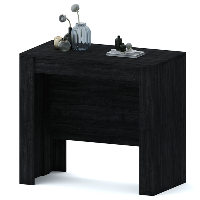 Tavolo Consolle Allungabile Oslo Fino A 2.37 Metri Tavolo 10 Posti Salvaspazio Design Moderno Elegante Consolle Casa Ufficio 78x51x90 cm Wengé