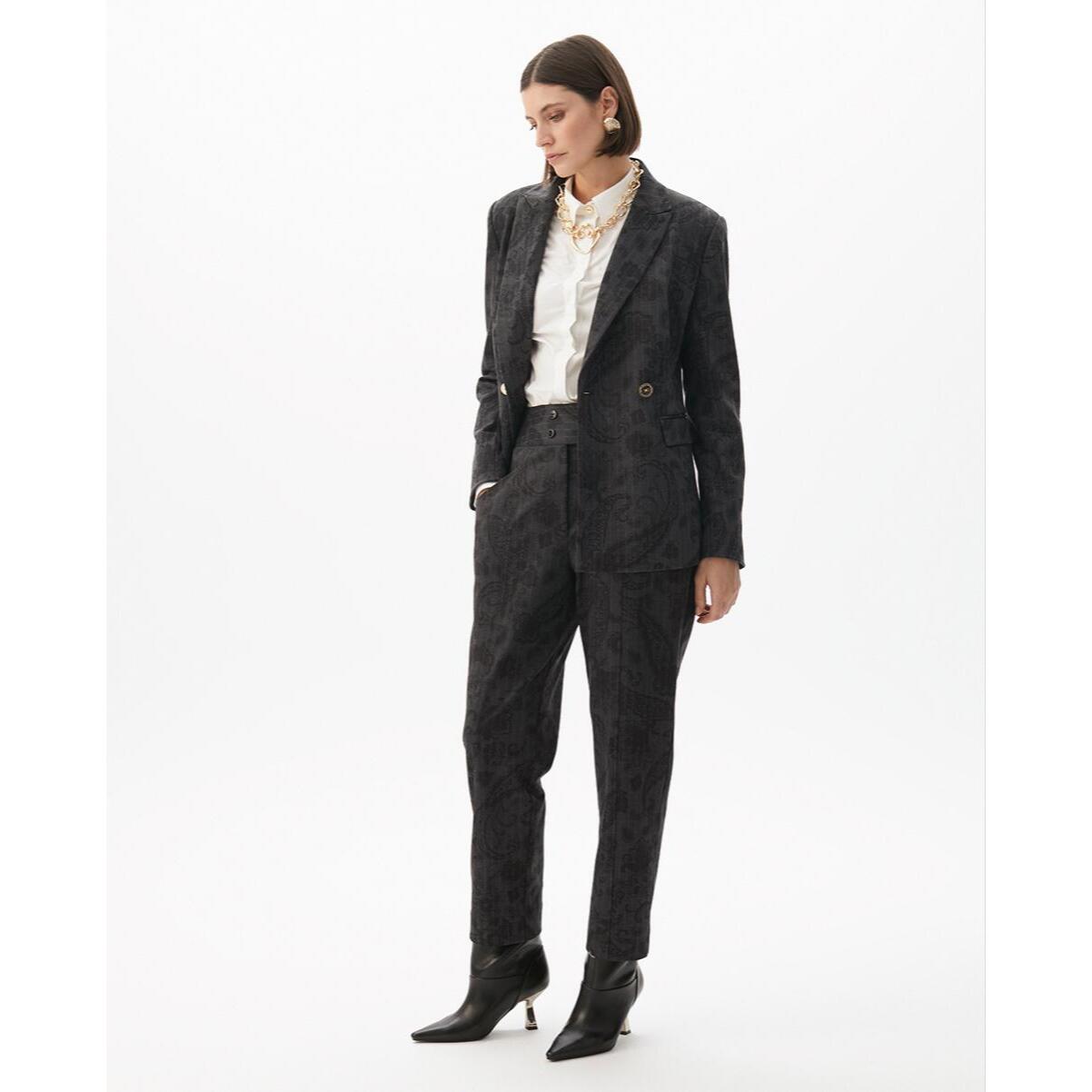 Pantaloni Jogger Paisley Diplomatico