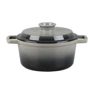 Cocotte ronde en fonte émaillée