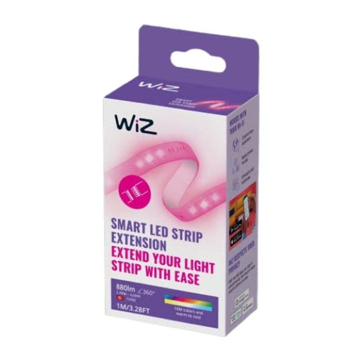 Bandeau LED WIZ Couleur 1m Ultra lumineux 800lm