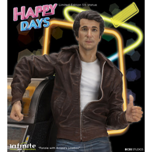 Fonzie Happy Days O&r 1/6 Resin Statua Statua Infinite Statue