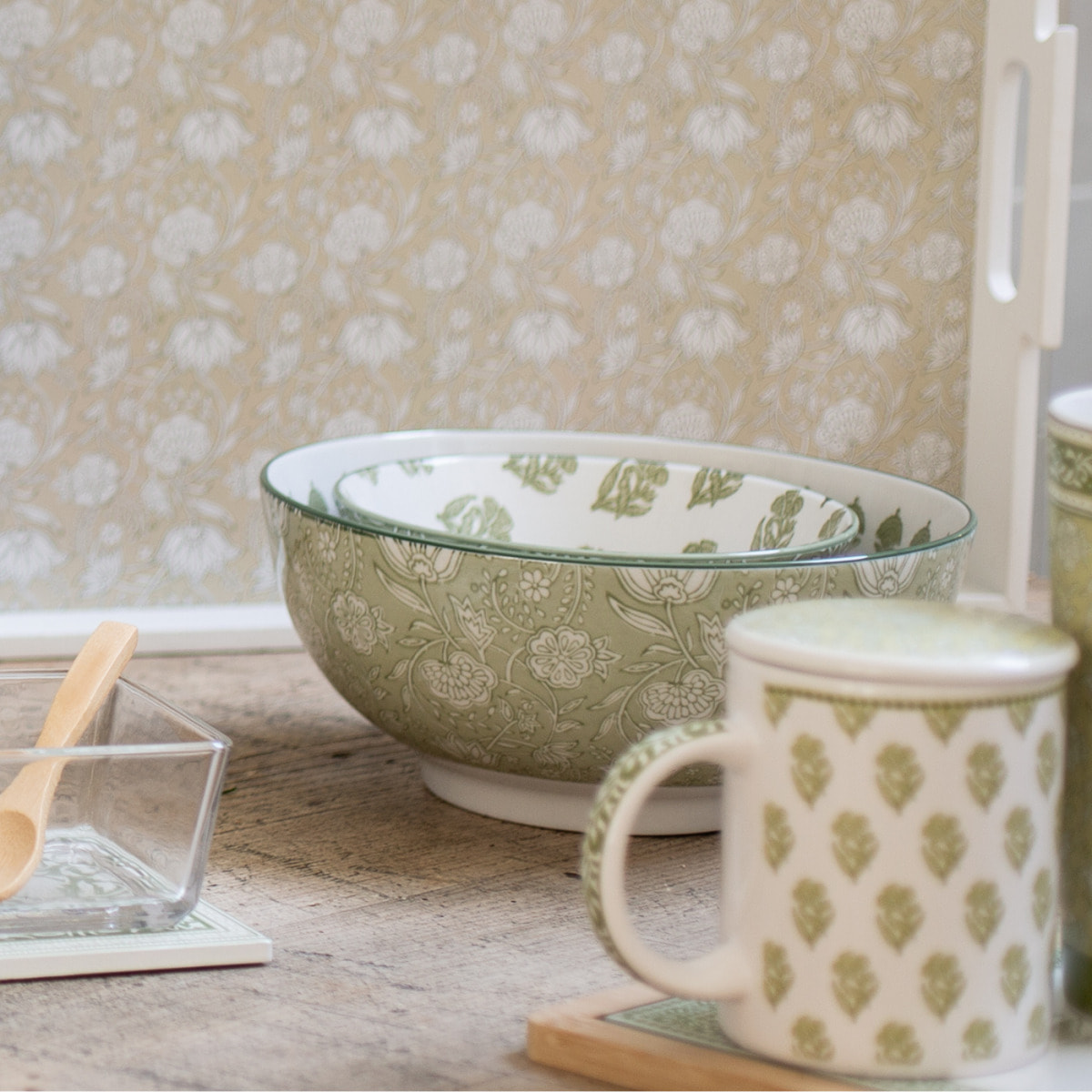 Lot de 6 assiettes creuses, SOLIMAN