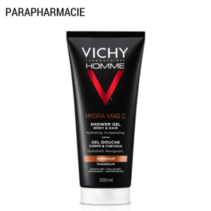 Vichy Homme Hydra Mag C+ - Gel Douche Corps & Cheveux 200 ml