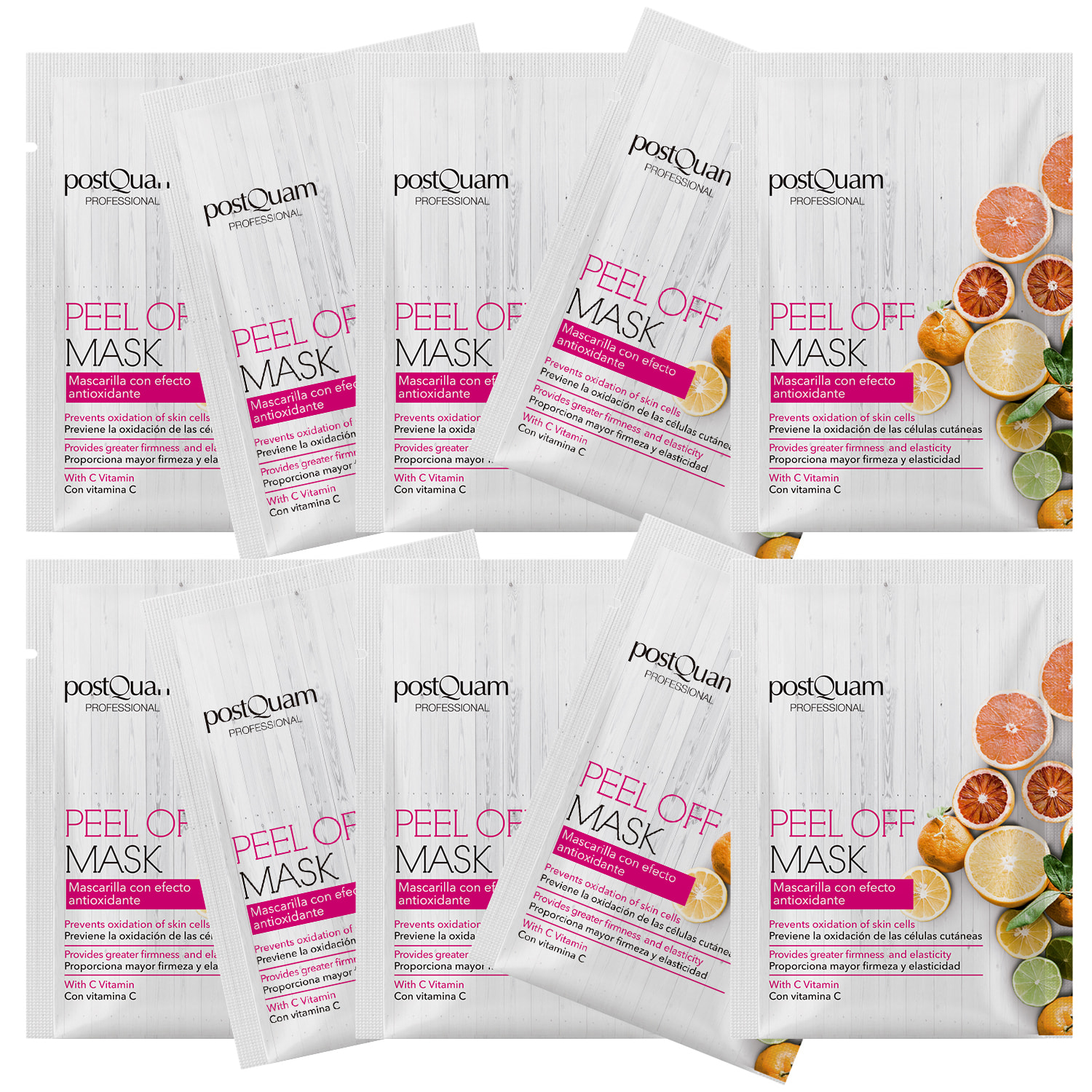 ANTIOXIDANTE PEEL OFF MASK POSTQUAM (GRANEL) x 10 UNIDADES