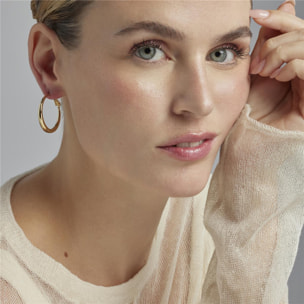 Pendientes Lux by Lux acabadoss en oro 18k