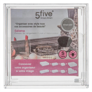 Organiseur "Selena" 9,6x9,6cm transparent
