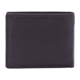 Portafoglio  da uomo In Vera pelle Made in Italy 8,5x11x2,5 cm