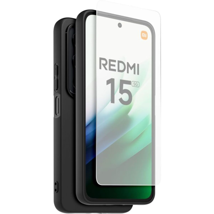 Coque MADE FOR XIAOMI Redmi 15 5G coque + verre trempé