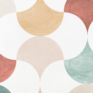 Mantel estampado antimanchas MIREN MULTICOLOR