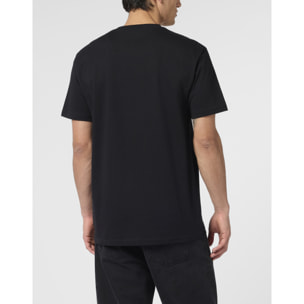 PHILIPP PLEIN Roundneck T-Shirt Puffy Red Skull Skull