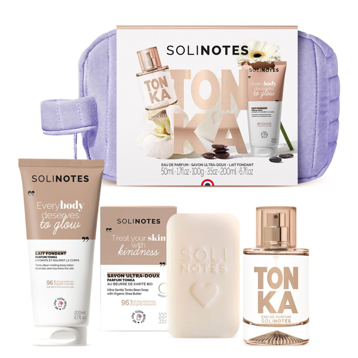 Tonka - Coffret Eau de Parfum 50 ml + 2 Produits