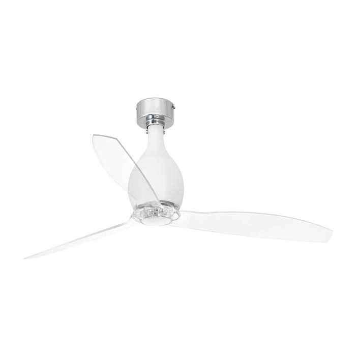 MINI ETERFAN M Ventilateur blanc mat/transparent DC