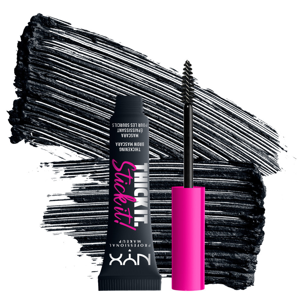 NYX Professional Makeup Thick It Stick It Mascara sourcils Black