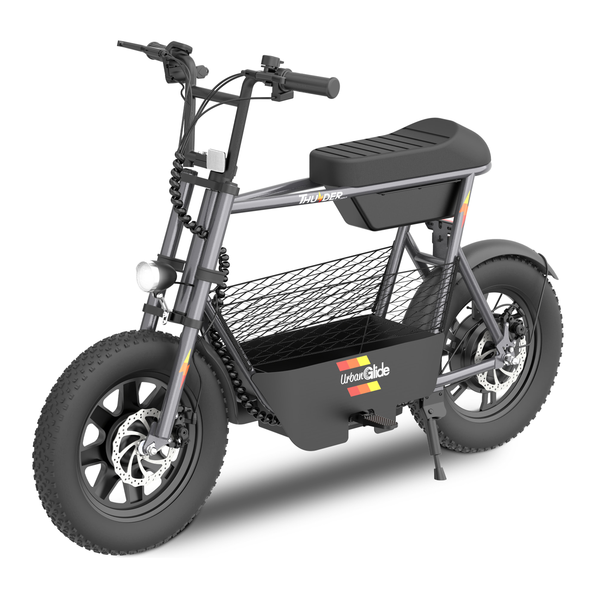 Draisienne Électrique Adulte Thunder 160 – Moteur 1100W - Autonomie Jusqu'a 30 km - Pneu 16" FATBIKE - Batterie 42V/7,8Ah - Poids 28Kg