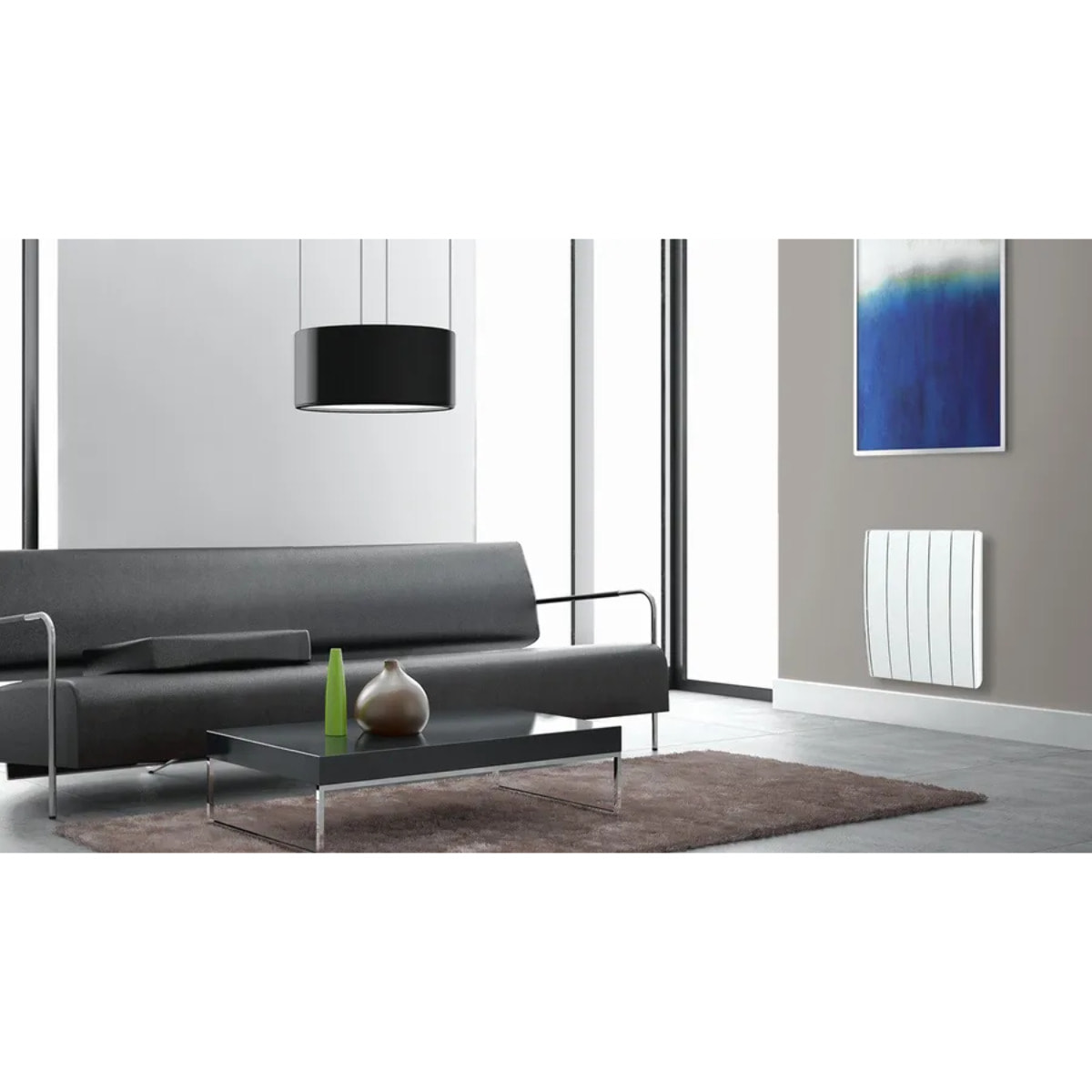 Carrera radiateur a inertie ceramique 1000W - Coeur pierre naturelle - Bombe