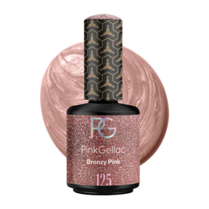 Vernis semi-permanent - 125 Bronzy Pink - 15 ml