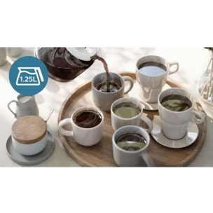 Cafetière filtre PHILIPS HD7411/00 blanc