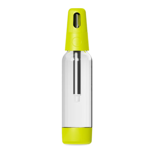 Máquina portátil KT-128A para preparar agua con gas y bebidas carbonatadas en casa. 1L de capacidad.