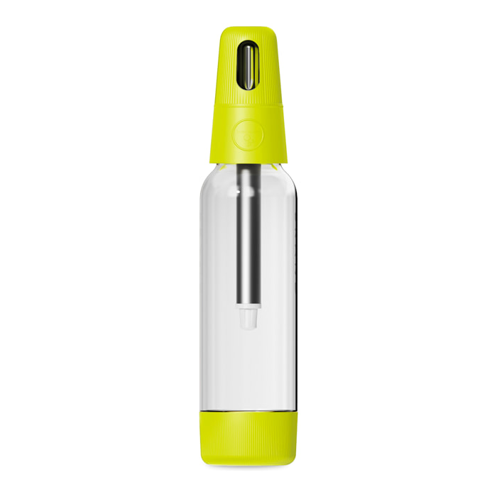 Máquina portátil KT-128A para preparar agua con gas y bebidas carbonatadas en casa. 1L de capacidad.